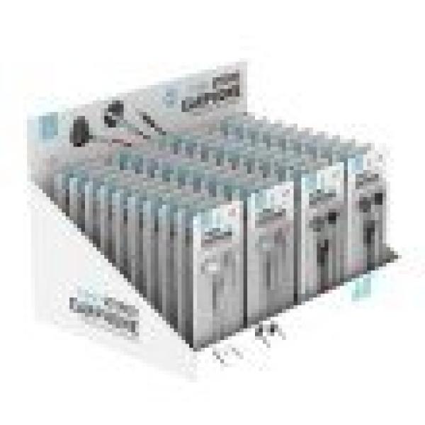 3.5 Port Smart Fones Preto Branco(Caixa De Apresentacao) 40Pcs Tf20107-20Pcs Tf20108-20Pcs