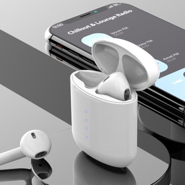 Auriculares Tws Sem Fio Brancos