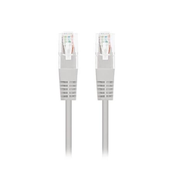 Cabo de Rede UTP CAT6 RJ45 Nanowire 30 cm Cinzento