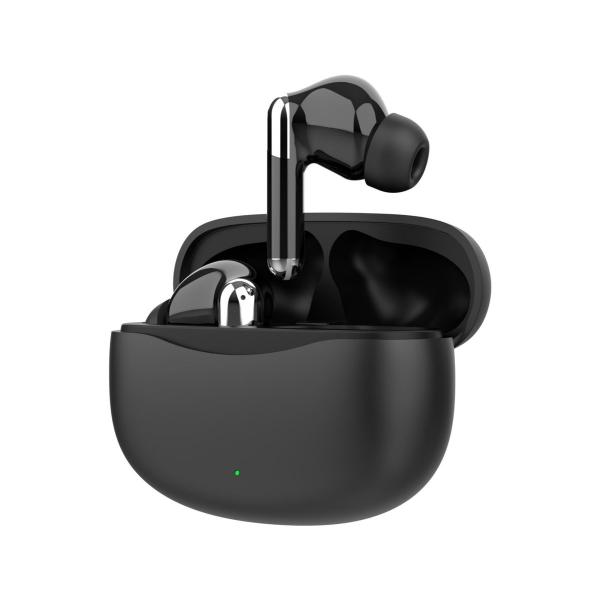 Auricular TWS KP2712 Sem Fios 5 4 Auricular Bluetooth Porta Type C Distancia de 15m 4h de Conversa Musica Estojo de Carga 300mAh Preto