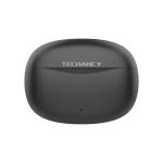 Auricular TWS KP2712 Sem Fios 5 4 Auricular Bluetooth Porta Type C Distancia de 15m 4h de Conversa Musica Estojo de Carga 300mAh Preto