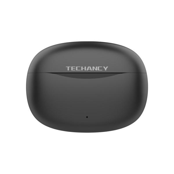 Auricular TWS KP2712 Sem Fios 5 4 Auricular Bluetooth Porta Type C Distancia de 15m 4h de Conversa Musica Estojo de Carga 300mAh Preto