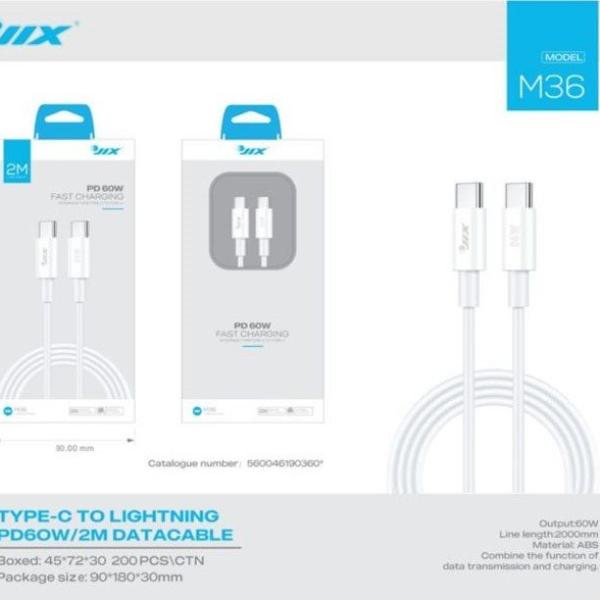 Cabo de Dados Type-C para Type-C 2M
