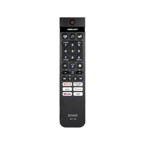 SAVIO RC-26 TV REMOTE CONTROL COMPATIBLE WITH PHILIPS