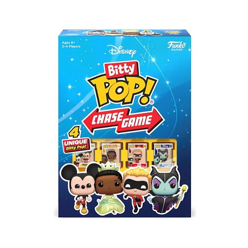 FUNKO BITTY POP! CHASE GAME DISNEY BOARD GAME 4 DICE/4 BITTY POP/UP TO 4 PLAYERS/+6 YEARS 879511