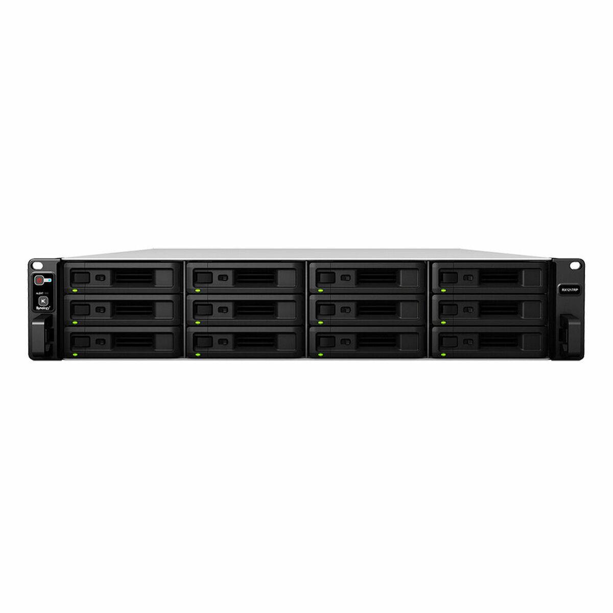 Armazenamanto em Rede NAS Synology RX1217RP Preto Preto/Cinzento