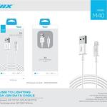 Cabo de Dados Lightning 2M (M40) – 3A Rápido