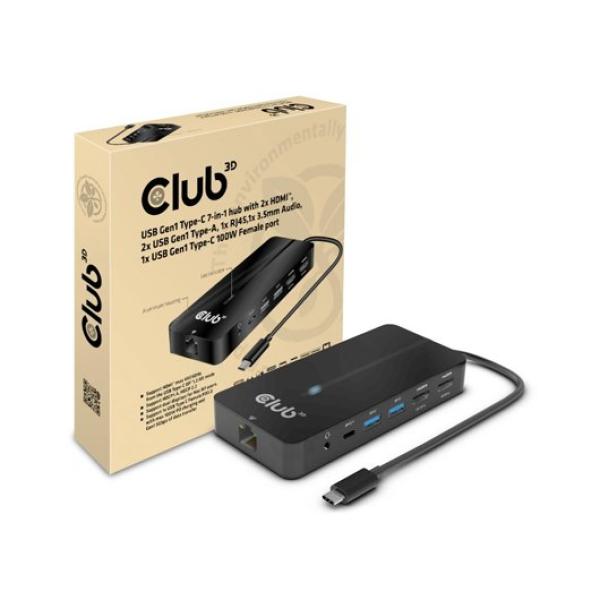 CLUB3D GEN1 TYPE-C 7 IN 1 USB HUB