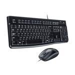 Teclado e Rato Logitech 920-002543 Preto Italiano QWERTY