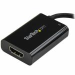 Adaptador USB C para HDMI Startech CDP2HDUCP            Preto 4K Ultra HD