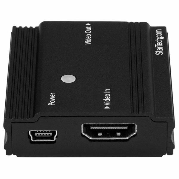 Adaptador HDMI Startech HDBOOST4K            Preto