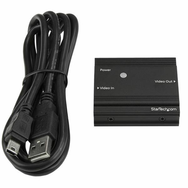 Adaptador HDMI Startech HDBOOST4K            Preto
