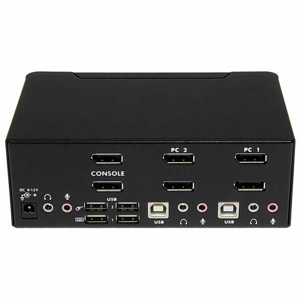 Comutador KVM com 2 Portas Startech SV231DPDDUA2        