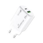 MEDIARANGE DUAL USB-A AND USB-C 25W CHARGER