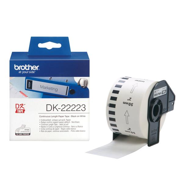 Etiquetas para Impressora Brother DK-22223 Branco