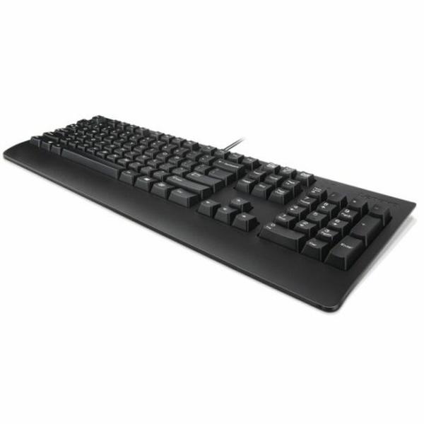 Teclado Lenovo 4X30M86918 Qwerty espanhol Preto