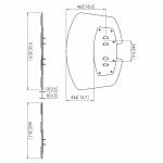 Placa de Fixação Vogel's PFF 7030