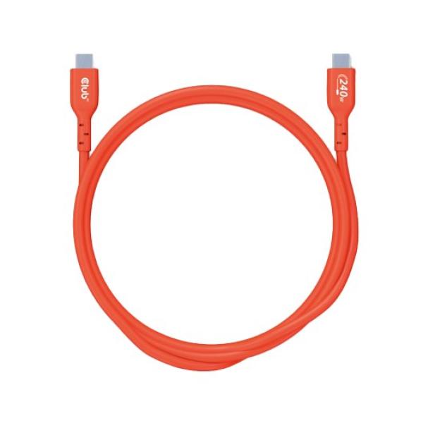 CLUB3D CERTIFIED USB2 TYPE-C CHARGING CABLE 3M