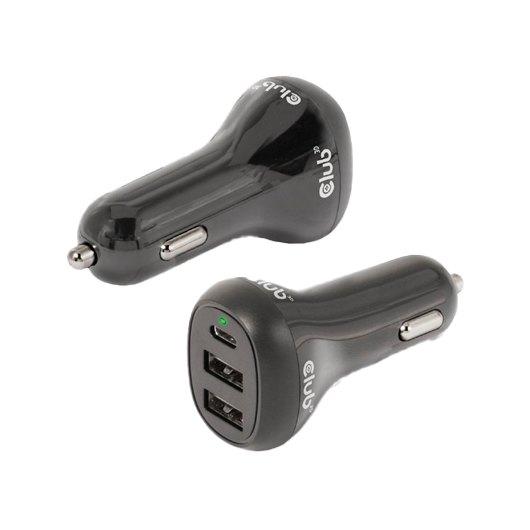 CLUB3D LAPTOP CAR CHARGER 36 WATTS