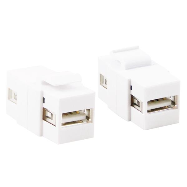 Conector USB 2.0 LogiLink NK0013 Roseta de Parede