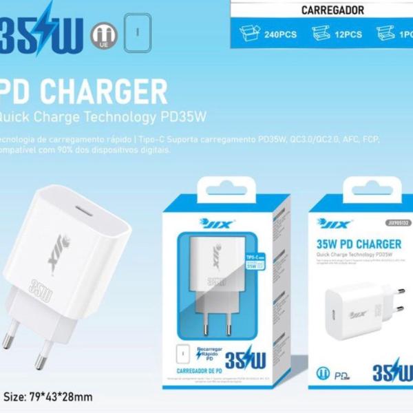 Carregador Rápido PD 35W