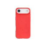 FUNDA QCHARX BIODEGRADABLE IPHONE 17 ROJO WHEAT STRAW+TPU BIODEGRADABLE-LIBRE BPA Y TOXICOS QCHIP17BRJ