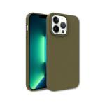 FUNDA QCHARX BIODEGRADABLE IPHONE 17 PRO VERDE MIL WHEAT STRAW+TPU BIODEGRADABLE-LIBRE BPA Y TOXICOS QCHIP17PBV
