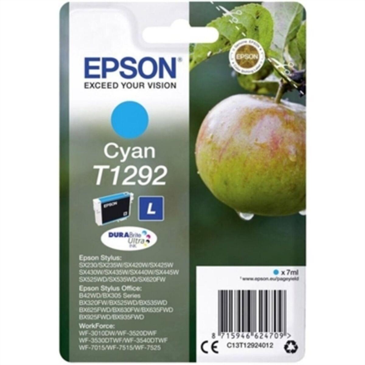 Cartucho Compatível Epson T1292 Cartridge Ciano