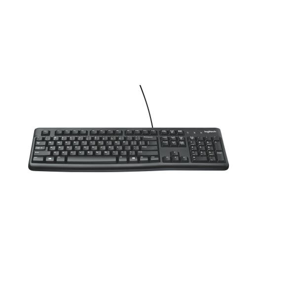Teclado Logitech K120 Preto Qwerty espanhol Qwerty US