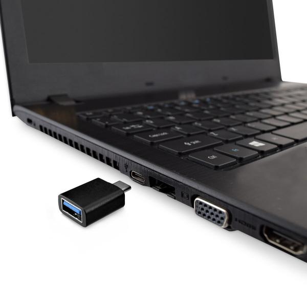 Adaptador USB-C para USB V7 V7U3C2A-BLK-1N
