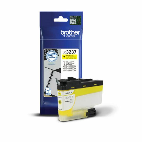 Tinteiro de Tinta Original Brother LC-3237Y Amarelo