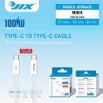 Cabo de Dados Type-C para Type-C 1M – PD 100W