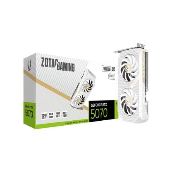 VGA ZOTAC RTX 5070 TWIN EDGE OC 12GB GDDR7 WHITE