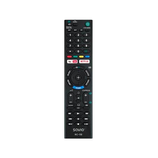 SAVIO RC-08 TV REMOTE CONTROL REPLACEMENT FOR SONY SMART TV