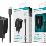 Carregador com Cabo Micro Negro 2.4A 2 USB NOVOTECK C-003V