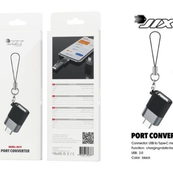 Conversor USB para Type-C (AD19)