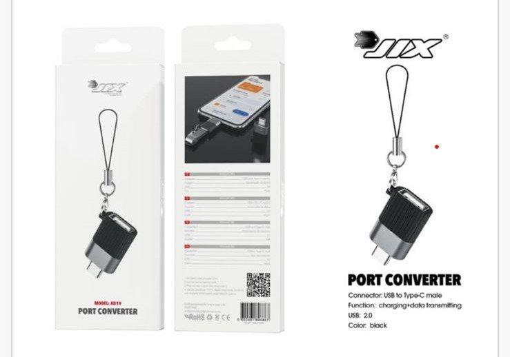 Conversor USB para Type-C (AD19)