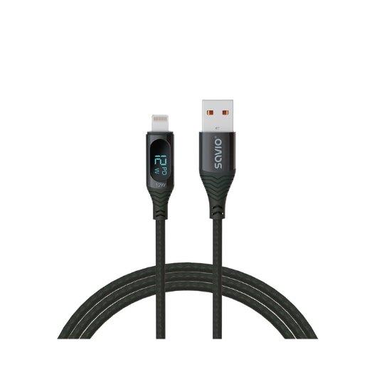 CABLE USB-C SAVIO CL-173 NEGRO