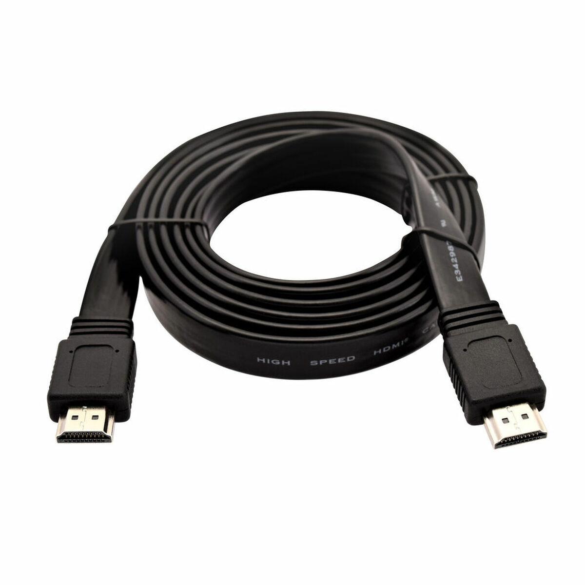 Cabo HDMI V7 V7HDMI4FL-02M-BK-1E Preto