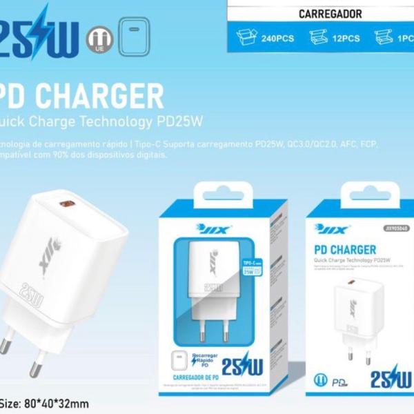 Carregador Rápido PD 25W