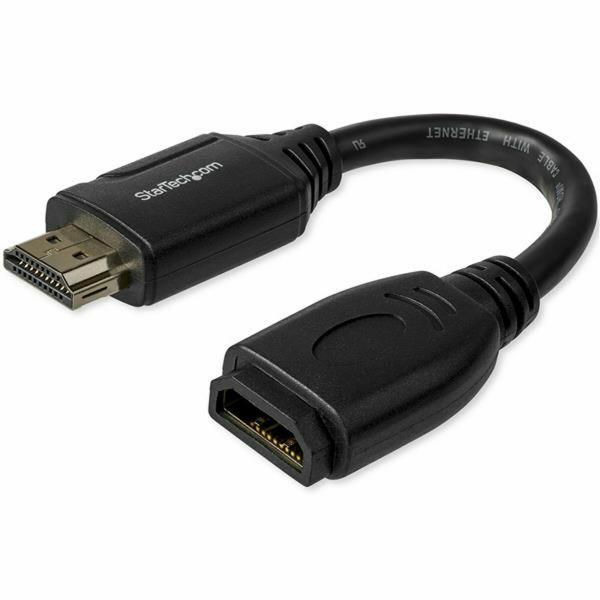 Cabo HDMI Startech HD2MF6INL 15 cm Preto