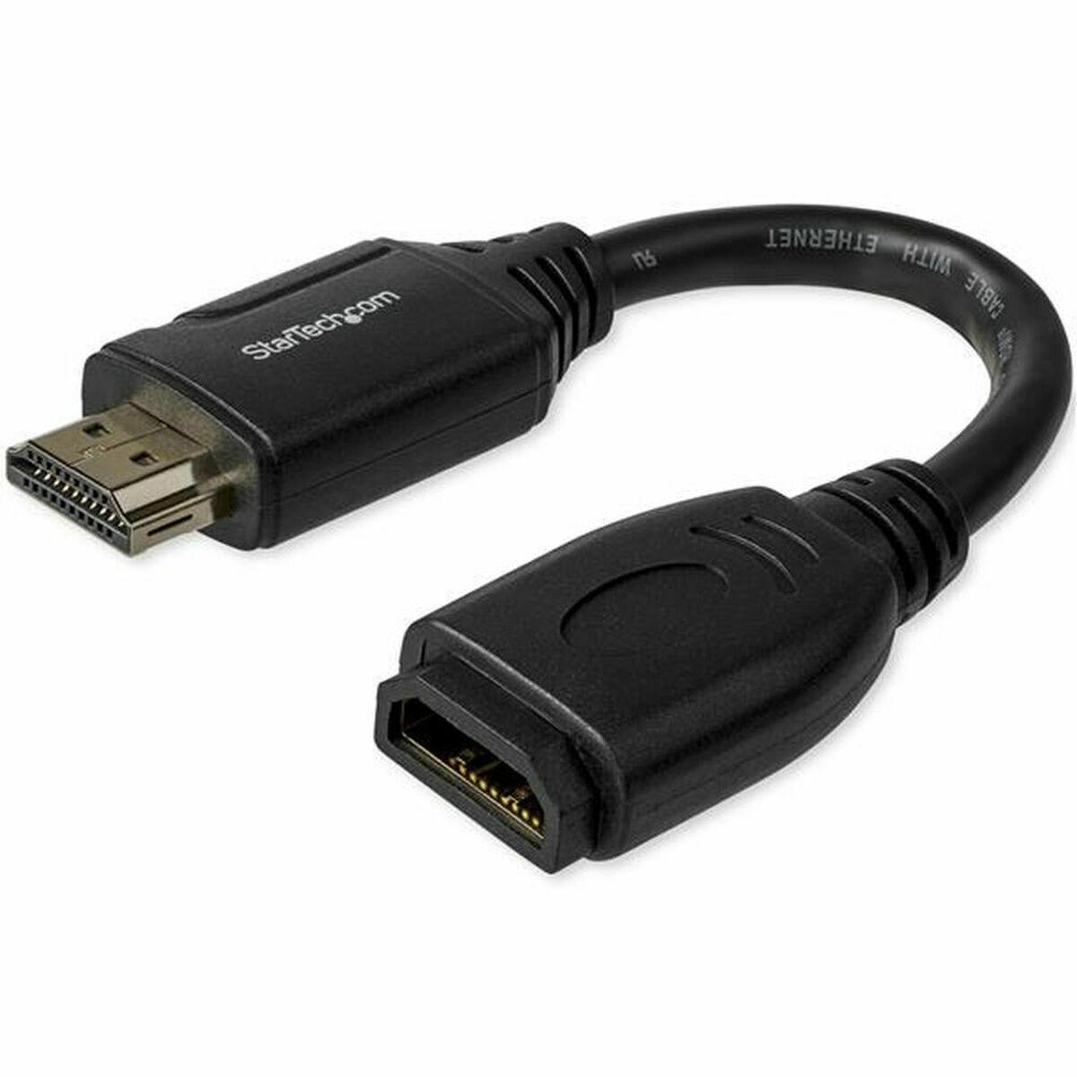 Cabo HDMI Startech HD2MF6INL 15 cm Preto