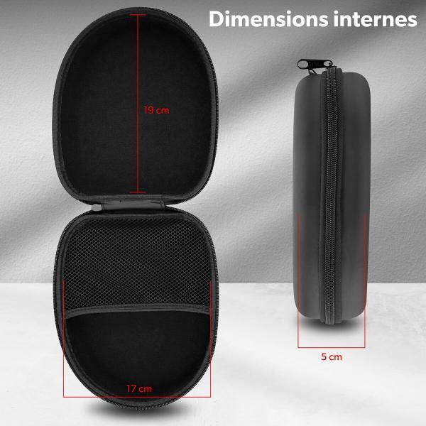 Caixa de armazenamento T'NB CSCASEBK Preto Borracha Eva