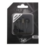 Auriculares T'NB POCKET Preto