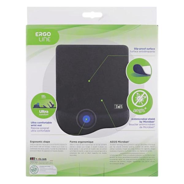Tapete de Rato T'NB ERGO-DESIGN Preto