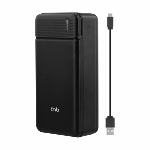 Powerbank T'NB Preto 30000 mAh