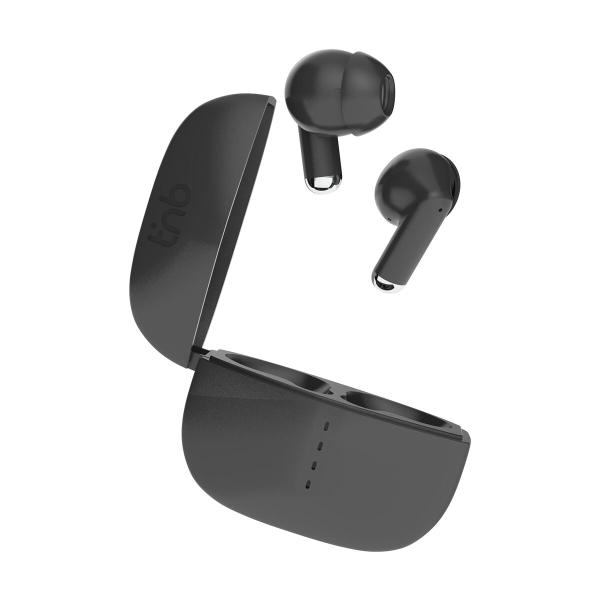 Auriculares Sem Fios com Estojo de Carregamento T'NB ZIP 2 Preto