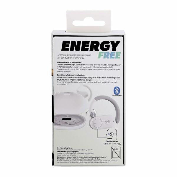 Auriculares desportivos T'NB ENERGY PLUS Branco