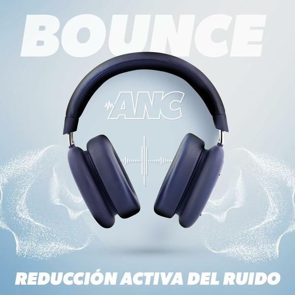 Auriculares Bluetooth com microfone T'NB BOUNCE Azul escuro