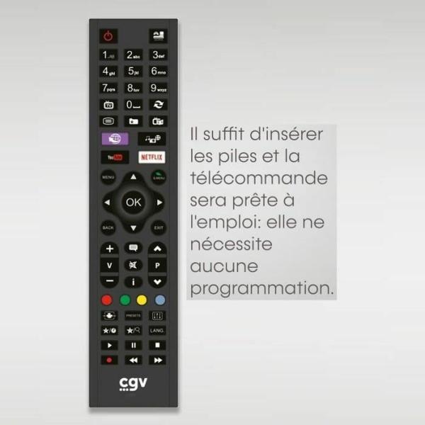 Controlo remoto universal CGV FIDELIO